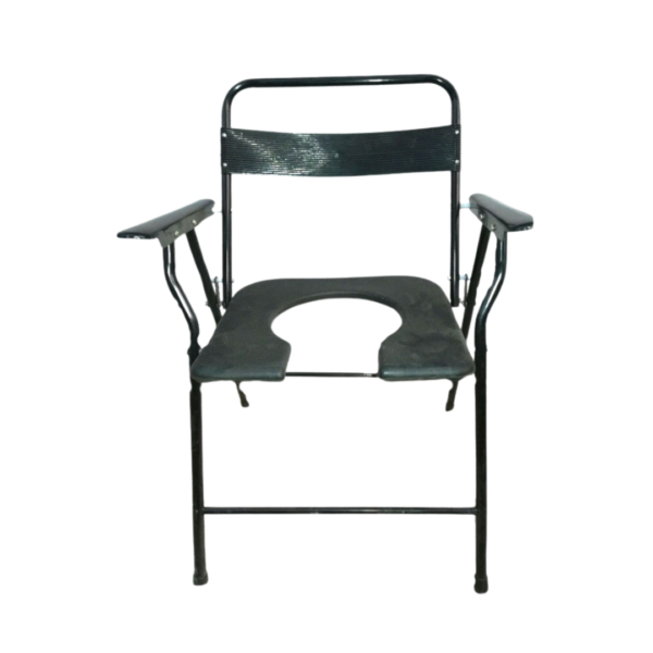 Black Commode Chair (without pot)