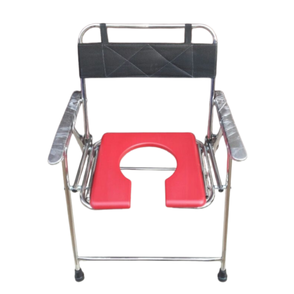 SS Jumbo Commode Chair (Without Pot)